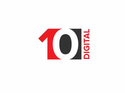 10 Digital Logo