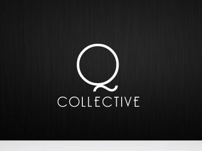 Q Collective Logo art brand branding clean design flat icon identity illustration illustrator logo minimal sketch type typography ui ux vector web website