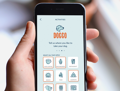 Doggo App ui uidesign user experience user interface ux uxdesign uxui