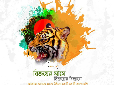 BD Cricket Win Post/Client Work bangladesh cricket photoshop