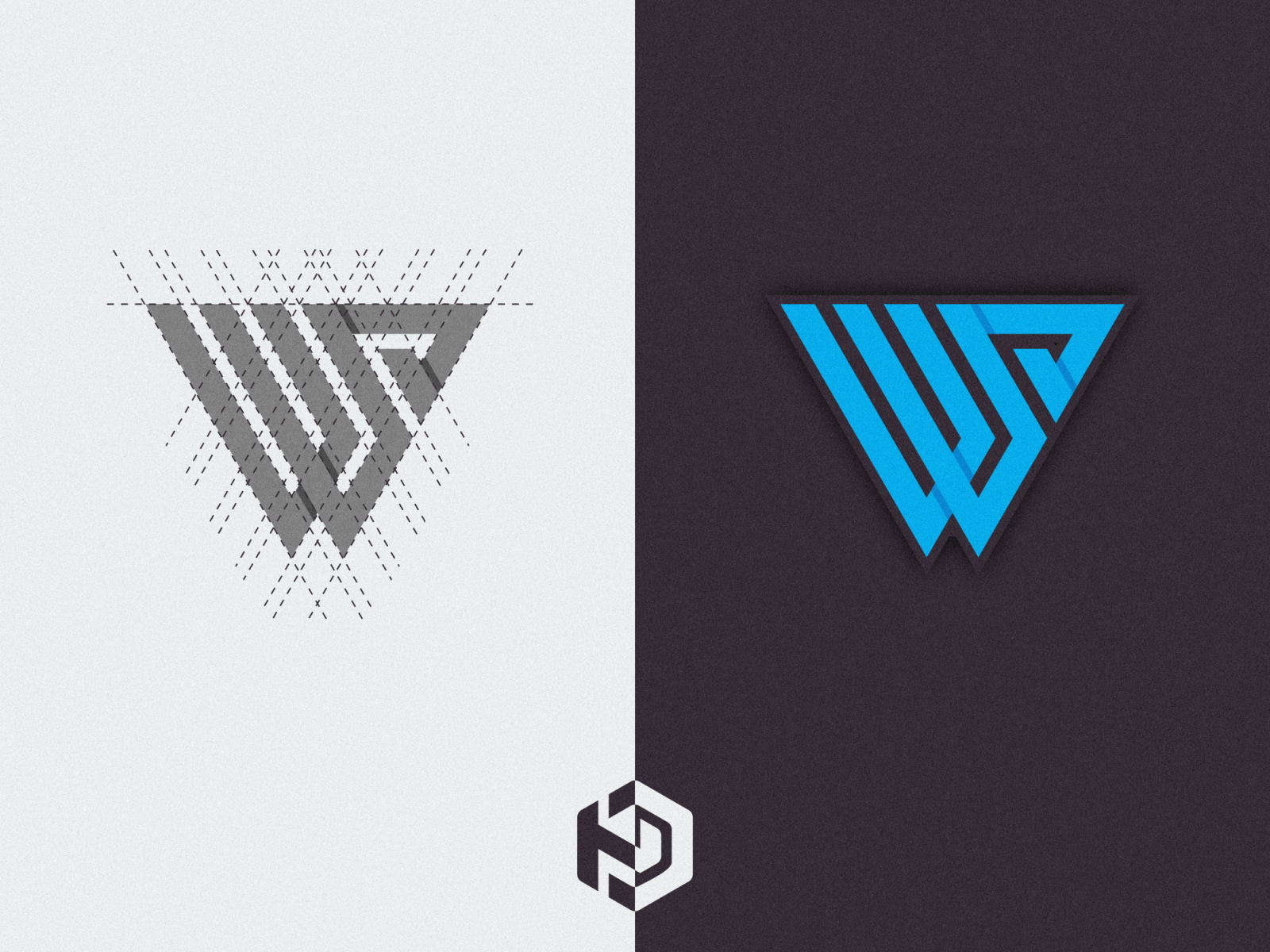 Premium Vector | Ws logo design template vector graphic branding element