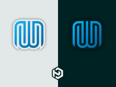 AWA or NWN logo monogram