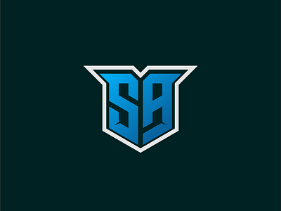 SA LOGO MONOGRAM DESIGN