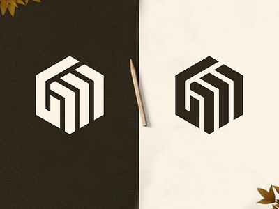 GM or GW LOGO MONOGRAM DESIGN