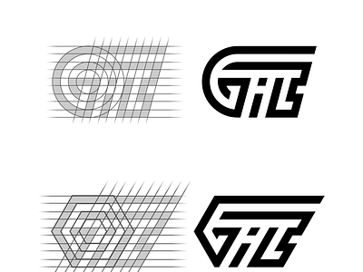 GIB GAT GIT or GAB LOGO MONOGRAM DESIGN