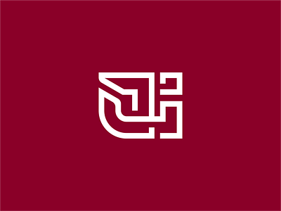 JI LOGO MONOGRAM LETTER DESIGN