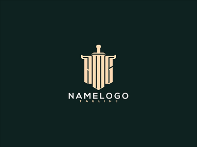 AMG LOGO DESIGN MONOGRAM 3d abstract awesome branding creative design excellent graphic design great icon illustration logo logodaily logodesign modern motion graphics simple typography ui vector