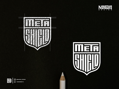 logo shield concept monogram logo