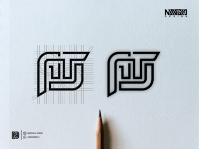 logo ATJ monogram design by nangka design on Dribbble