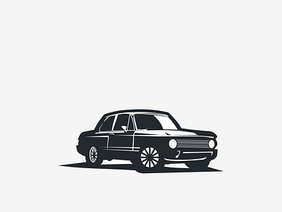 car silet automotive brandig branding business car classic classic car design icon illustration logo logodaily logodesign mix monogram speed type typography vector young