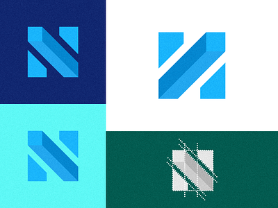 N logo design