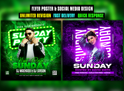 Party flyer Design Template party