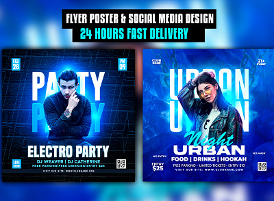 Party flyer Design Template party