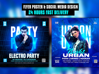 Party flyer Design Template