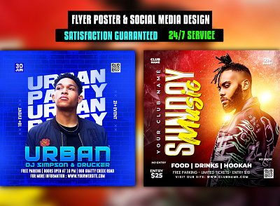 Party flyer Design Template party