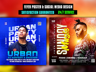 Party flyer Design Template