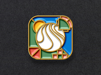 Application Icon — Soft Enamel Pin Builder Ps App app badge enamel pin icon logo photoshop soft enamel pin