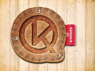 Leather Photoshop Action badge icon leather photoshop