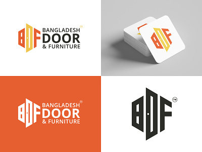 Furniture Logo Design - Door Logo branding creative door door logo doors doorway furniture furniture logo furniture store logo modern new logo online window windows