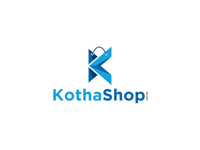 Kotha Shop branding business creative logo market marketing modern online shop shopping
