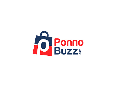 Ponno Buzz branding creative logo marketing online p icon p letter p letter logo p logo p shopping logo ponno buzz ponno buzz ponnobuzz shop shopping
