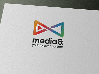 Media Logo infinite infinity logo logodesign m letter logo media media logo medialogo newlogo technology