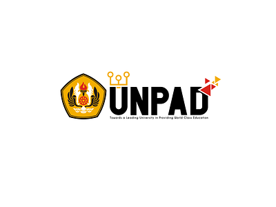 UNPAD STICKER branding design illustration vector