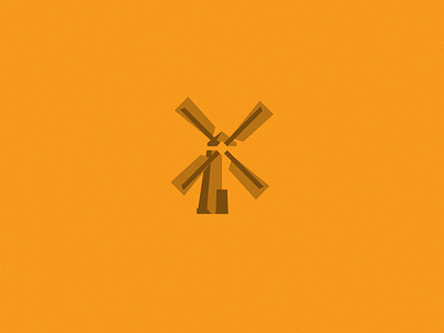 Holland Group Logo branding holland land logo two tone windmill