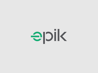 Epik Solar Solutions clean electric electric logo flat logo logo simple solar logo