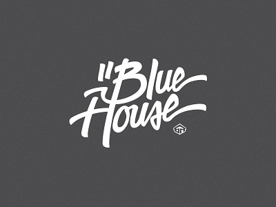 Bluehouse Apparel bold script custom script shirt print tshirt