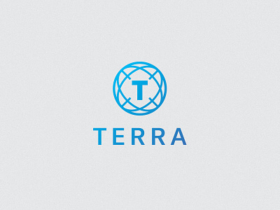 Terra Logo circle design earth logo world