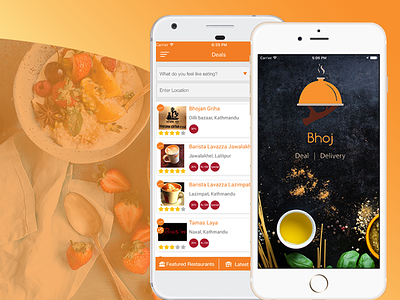 Food Delivery App design mobileapp ui ux