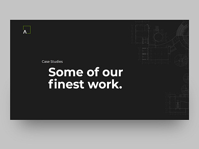 Achitectural design Website Design design typography ui ux web webdesign
