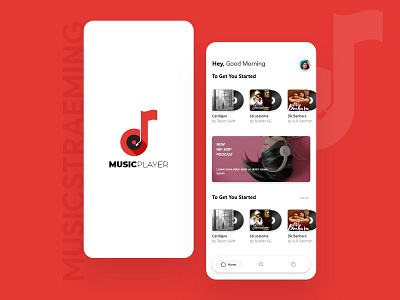 Music Streaming App Design