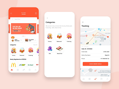 Delivery App Design Concept