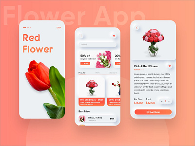 Flower Delivery App Design Concept android app app design concept delivery app design design agency design concept flower delivery flower delivery uae flower design ios app mobile app mobile app design