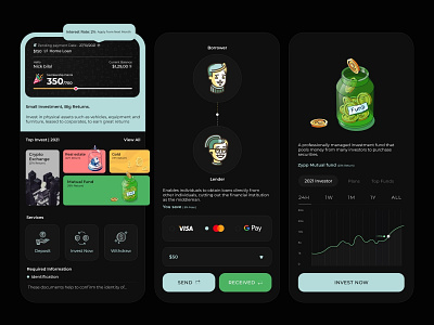 P2P Lending App Design