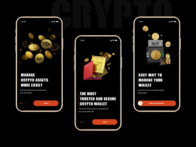 Cryptocurrency Exchange App Design