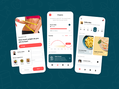 Dietician App Design app like lifesum calorie counter diet and nutrition app diet apps dietician app dietician app design entrepreneurs fitness businesses fitness enthusiasts health and fitness app healthy eating app nutrition app