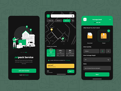 Fleet and Delivery App Design