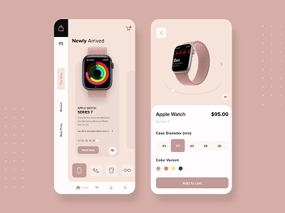 eCommerce App Design Concept app design app like shopmatic app ui designers ecommerce app design ecommerce platfrom app design ui