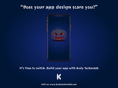 Happy Halloween! 🎃💀 android app app design design graphic halloween halloween design illustration ios app mobile ui pumpkin ui design uiux vector