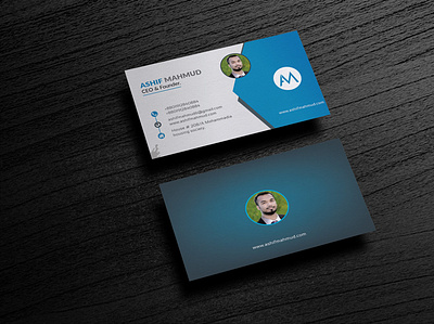 Business card design branding busines card design illustration typography