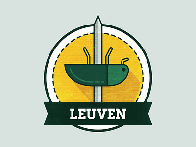 Leuven badge badge city leuven