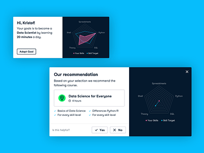 Design Sprint – Learning Goals education goals learning app