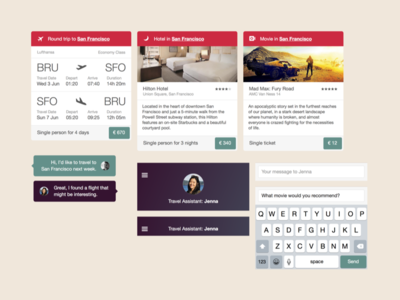 Travel Companion UI Components