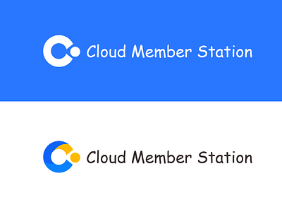 Cloud Member Station logo design