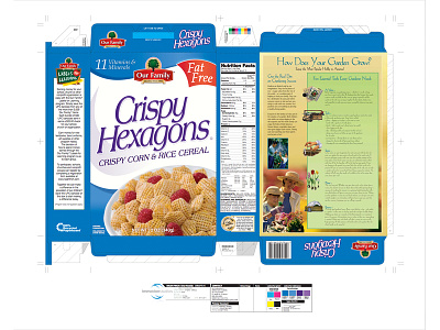 Crispy Hexagons branding concept branding design cmyk illustrator packaging photoshop printmedia product prackaging