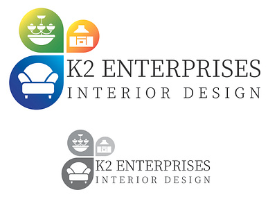 K2 Enterprises Option 03 branding branding design cmyk design illustration logo vector