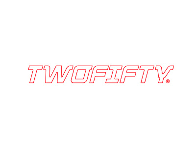 Twofifty branding color colors design logo modular design shapes type typography vector